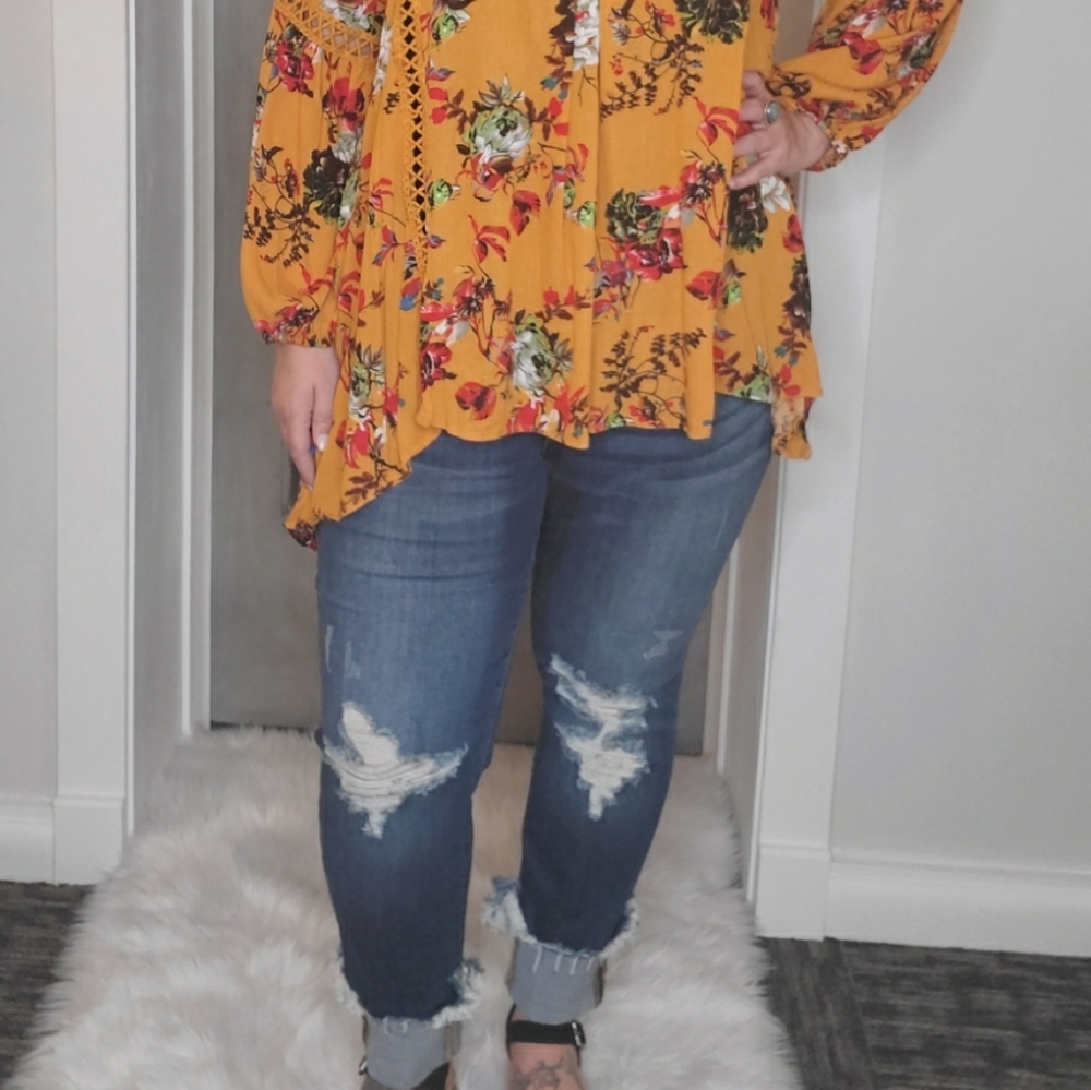 Judy Blue Cuffed Denim